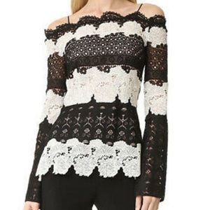 Yigal Azrouel Crochet Blouse